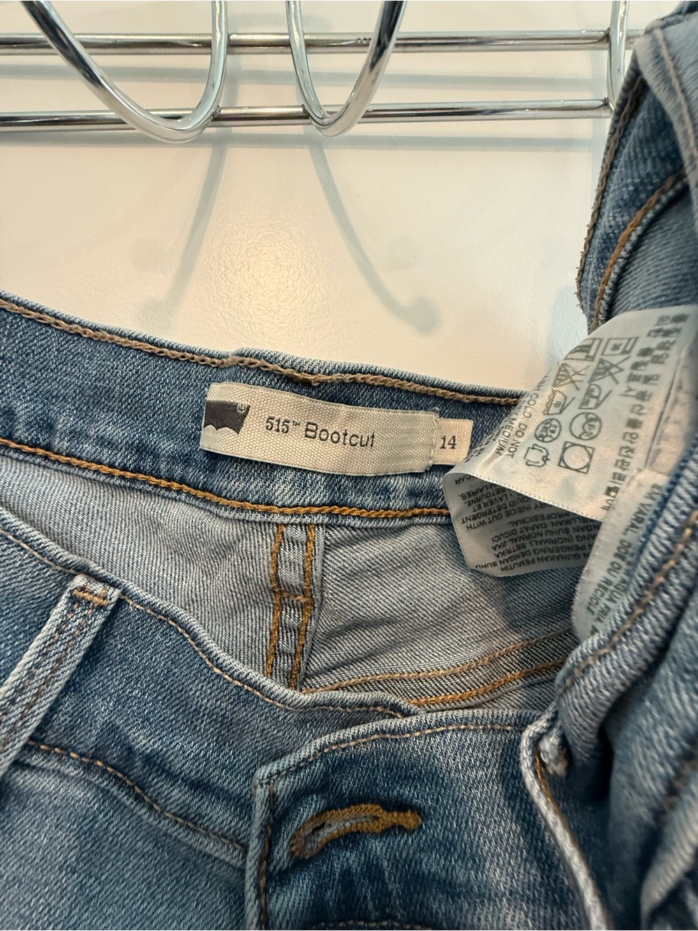 Levi's Light Blue Bootcut Jeans - 515™ Style